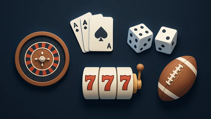 Übersicht der Spielkategorien bei Wonaco Casino